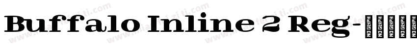 Buffalo Inline 2 Reg字体转换